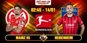 Soi Kèo Mainz 05 Vs Heidenheim 2h45 14/1 - Bundesliga 15 Soi Kèo Mainz 05 Vs Heidenheim 2h45 14/1 - Bundesliga