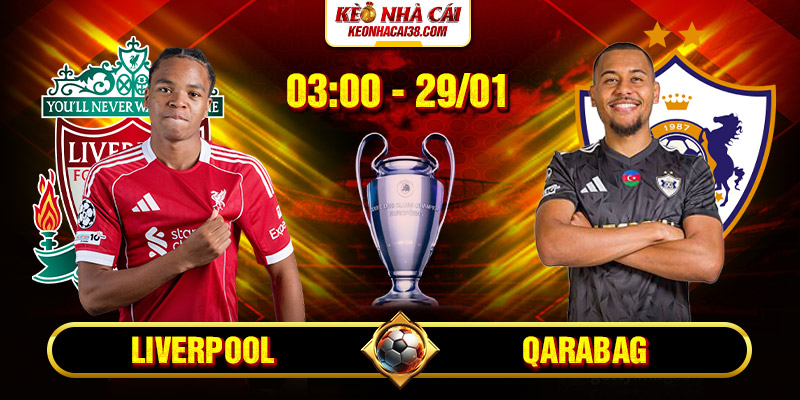 Soi Kèo Liverpool Vs Qarabag 3h 29/1 - Champions League
